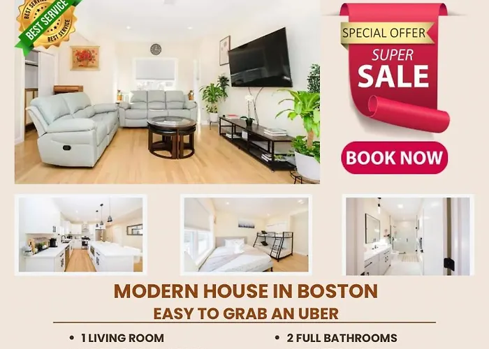 60-2 3Br - Boston Modern Apt Near Museum